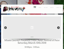 Tablet Screenshot of miamijouvert.com